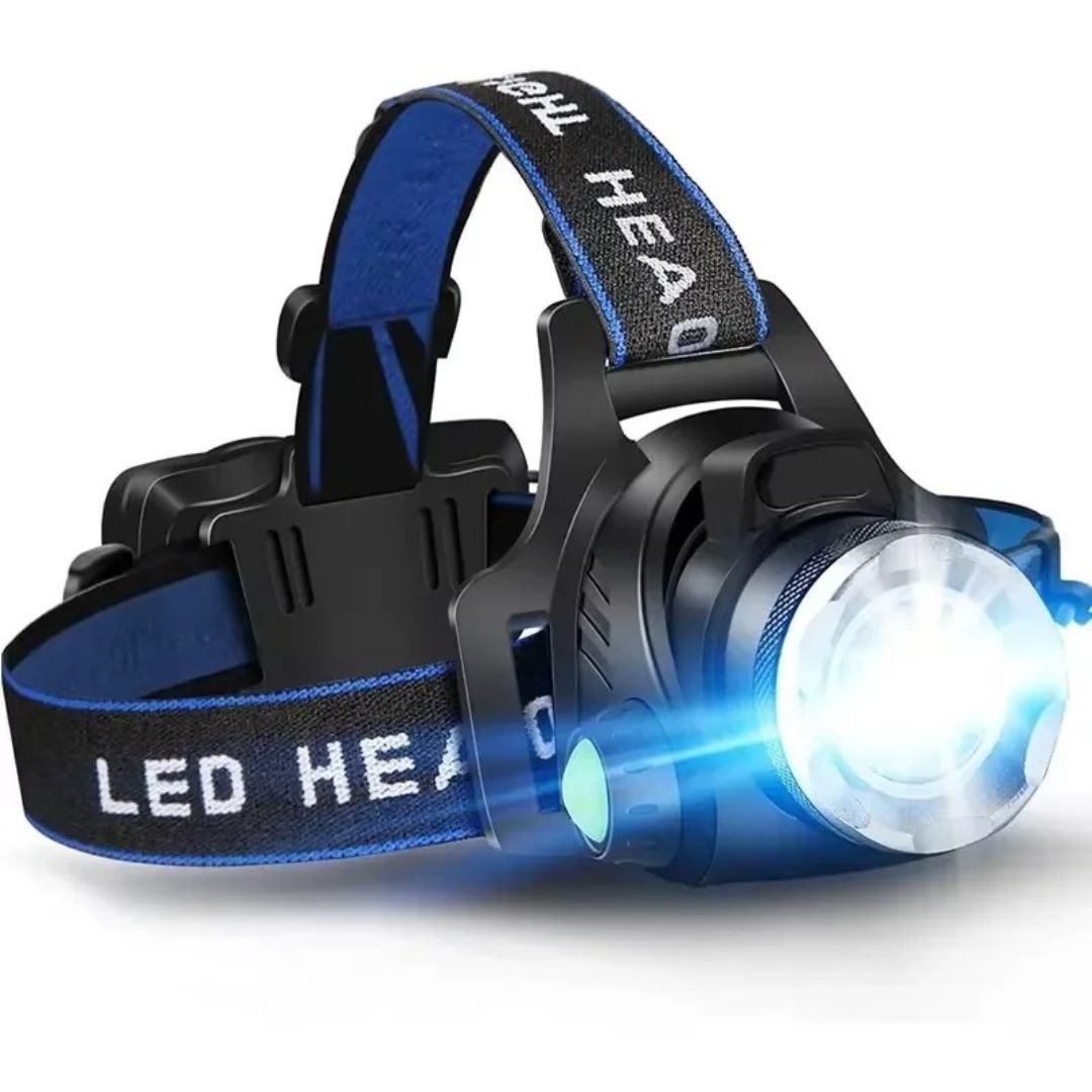 Waterproof Rechargeable LED Headlamp