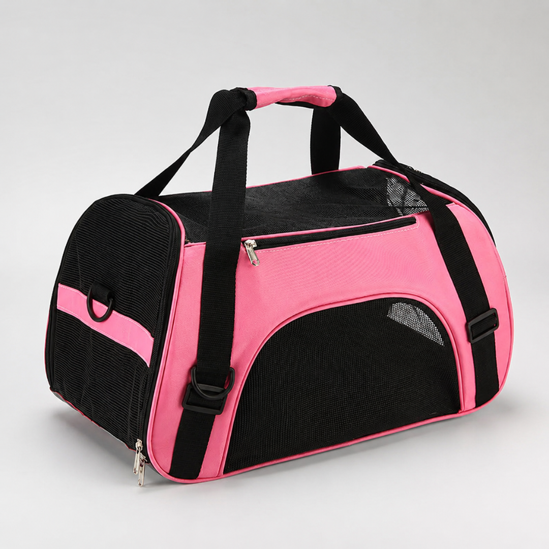 Foldable Mesh Pet Carrier Bag