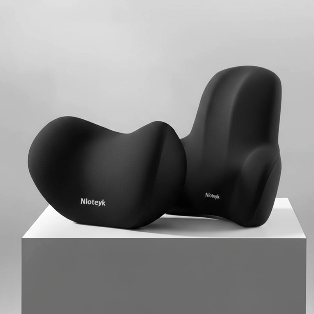 Memory Foam Car Neck Lumbar Pillow