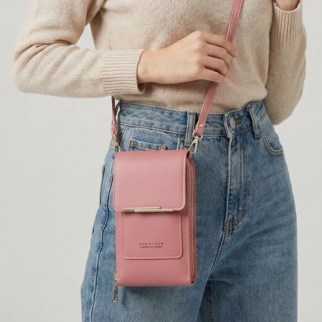 Compact Touchscreen Crossbody Bag