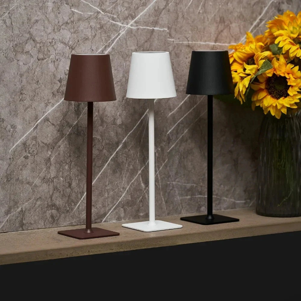 Tall Dimmable Table Lamp | Cordless indoor & outdoor light