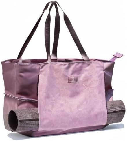 ESVAN Yoga Mat Bag Yoga Tote Carrier Shoulder Bag Carryall Tote for Office,Yoga,Pilates,Travel,Beach and Gym