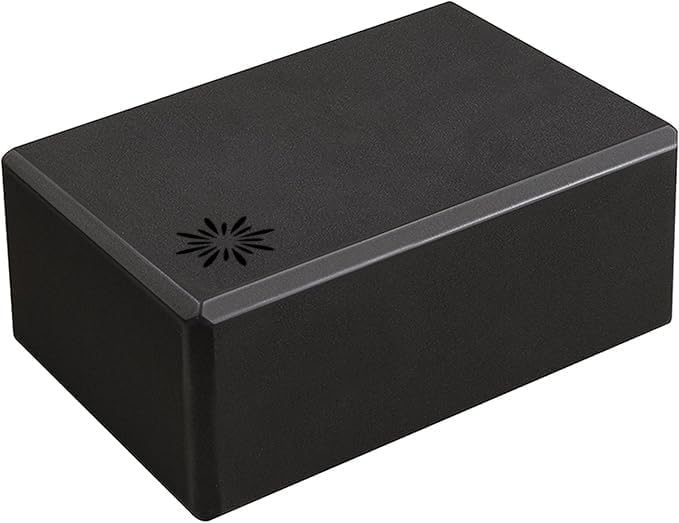 Hello Fit 4" Yoga Block, 12 Pack Bulk EVA Foam Yoga Blocks, Firm and Supportive Yoga Brick, Balance Foam for Stretching, Pilates, and Workout, 4" x 6" x 9"
