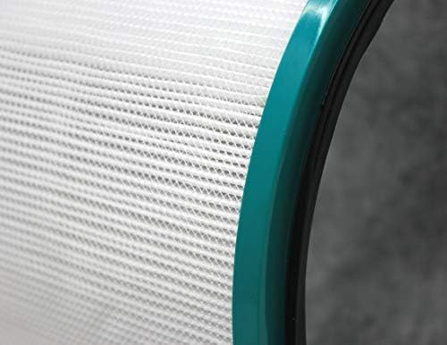 968125-03 Premium H13 True Hepa 360° Glass Filter Compatible with Dyson HP01 HP02 DP01 DP02 for Dyson Pure Hot Cool Link Desk Air Purifying Sytem Part # 968125-03 96812503 (1Pack)