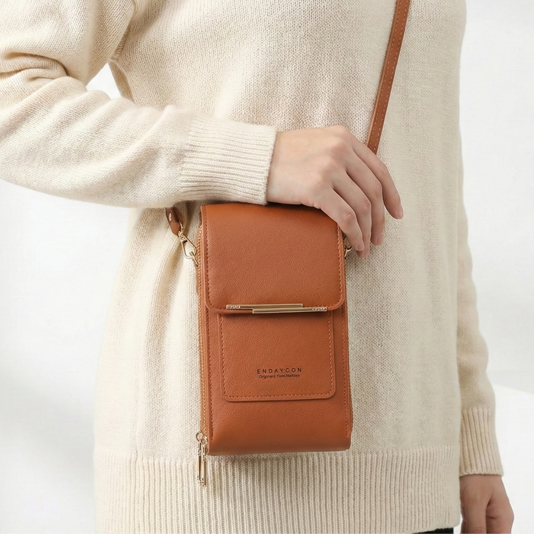 Compact Touchscreen Crossbody Bag
