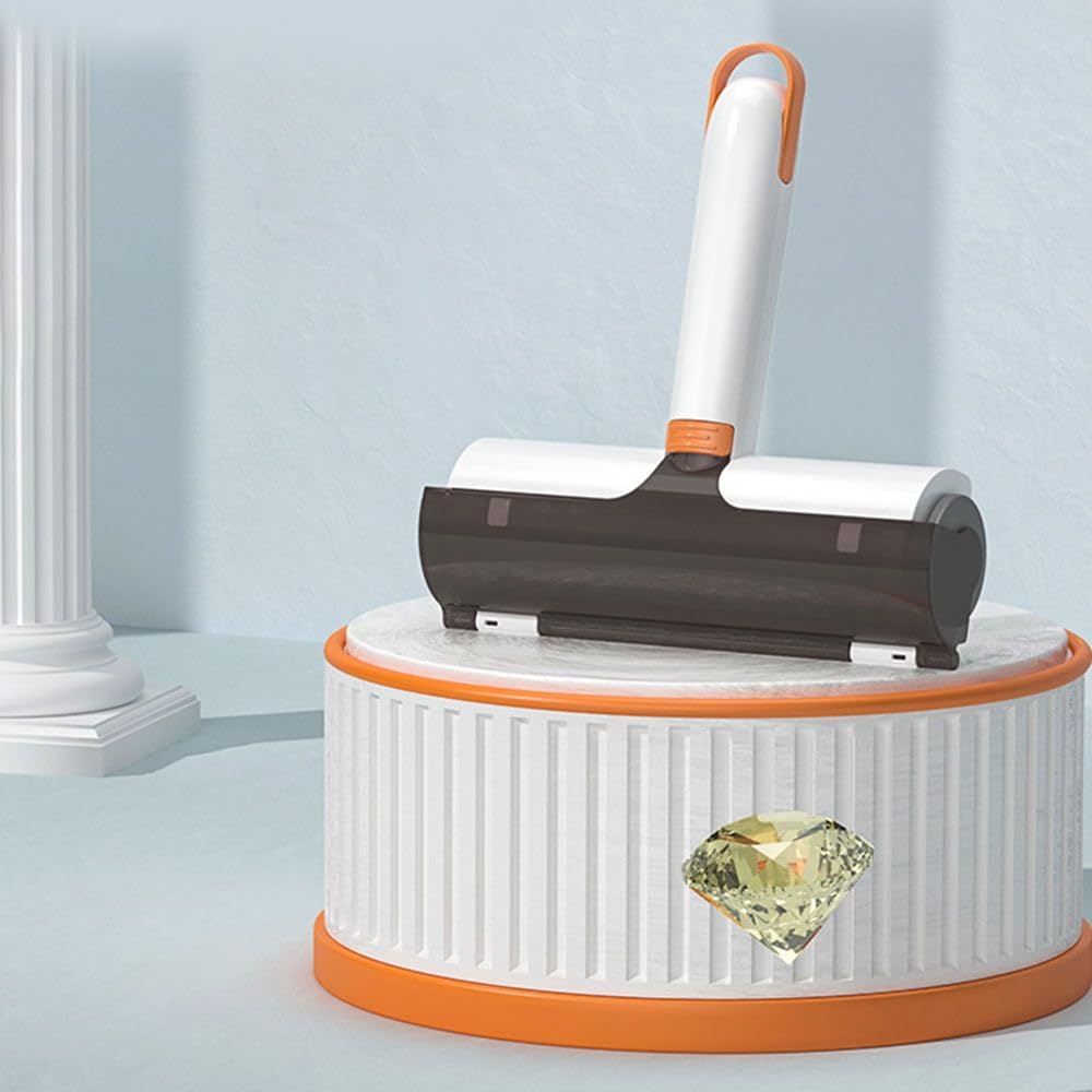 Reusable Pet Hair Remover Roller – Effective Cat and Dog Lint & Fur Removal for Furniture, Clothes, and Carpets – Eco-Friendly, Easy-to-Use, & Self-Cleaning