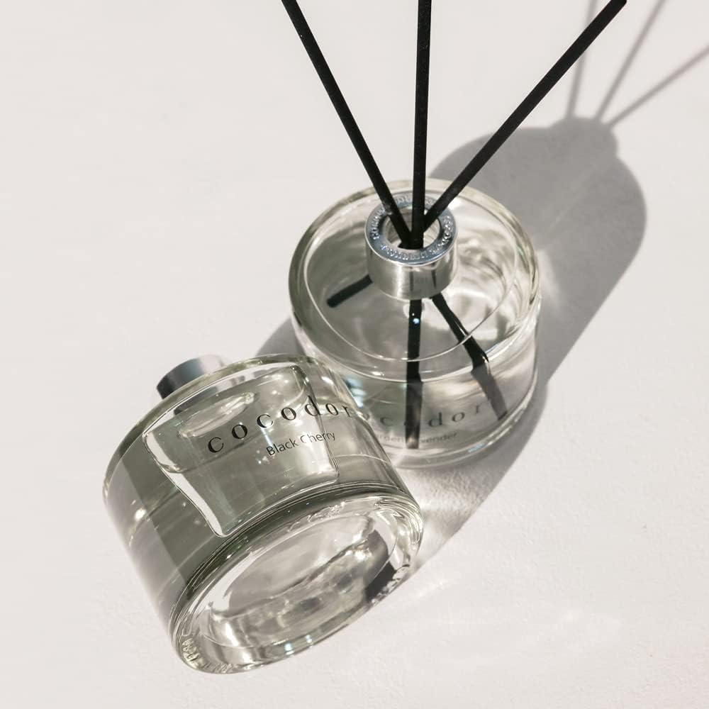 COCODOR Signature Reed Diffuser/Savon / 6.7oz / Scent Diffuser with Sticks Home Fragrance Reed Diffuser for Bathroom Shelf Decor