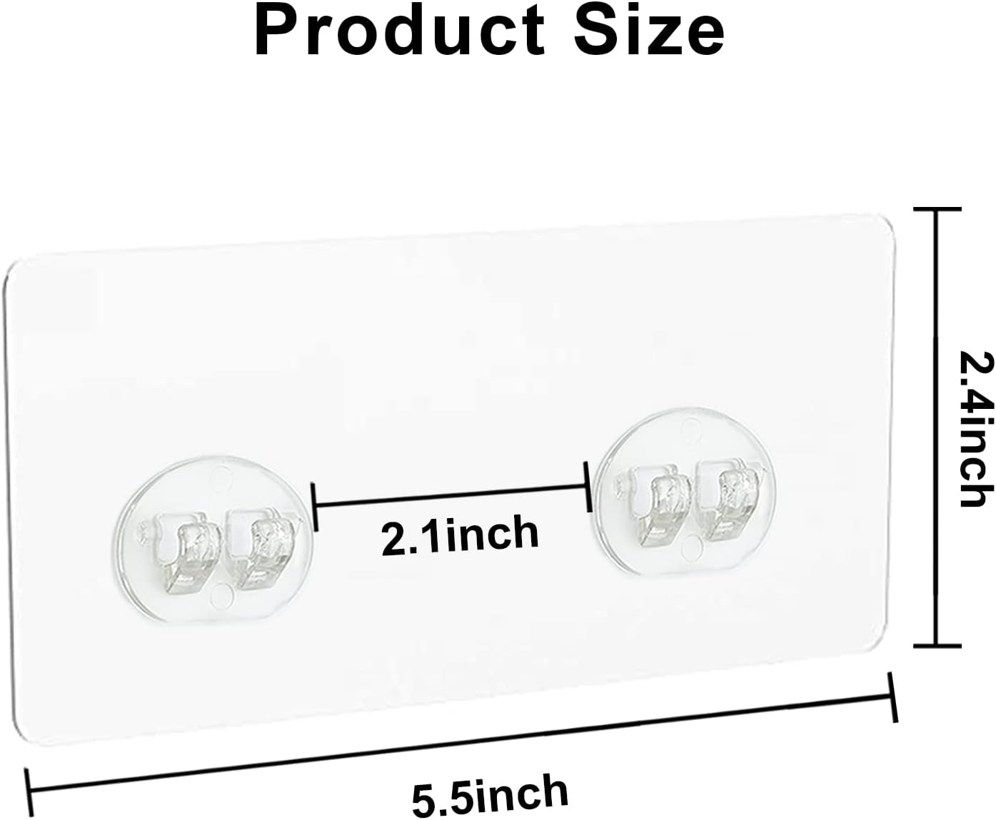 4PCS Shower Caddy Adhesive Sticker Replacement Hook for Corner Shower Caddy Bathroom Rack Shelf Soap Dish Basket Wall Hanging Hook with Strong Sticky, No Drilling