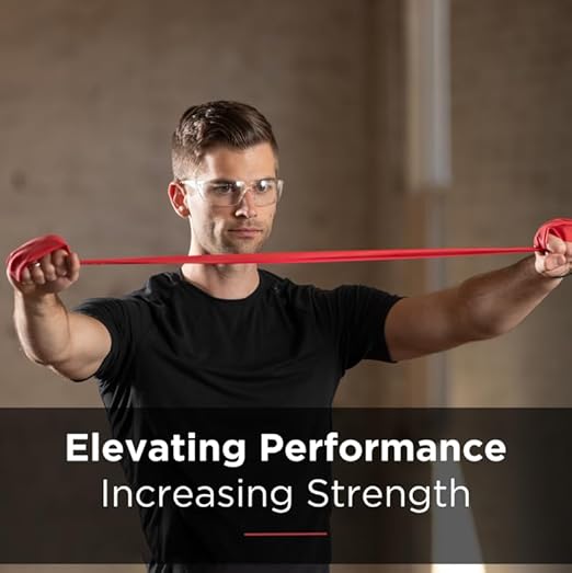 THERABAND Resistance Bands, 6 Yard Roll Professional Latex Elastic Band For Upper Body, Lower Body, & Core Exercise, Physical Therapy, Pilates, At-Home Workouts, & Rehab, Red, Medium, Level 3