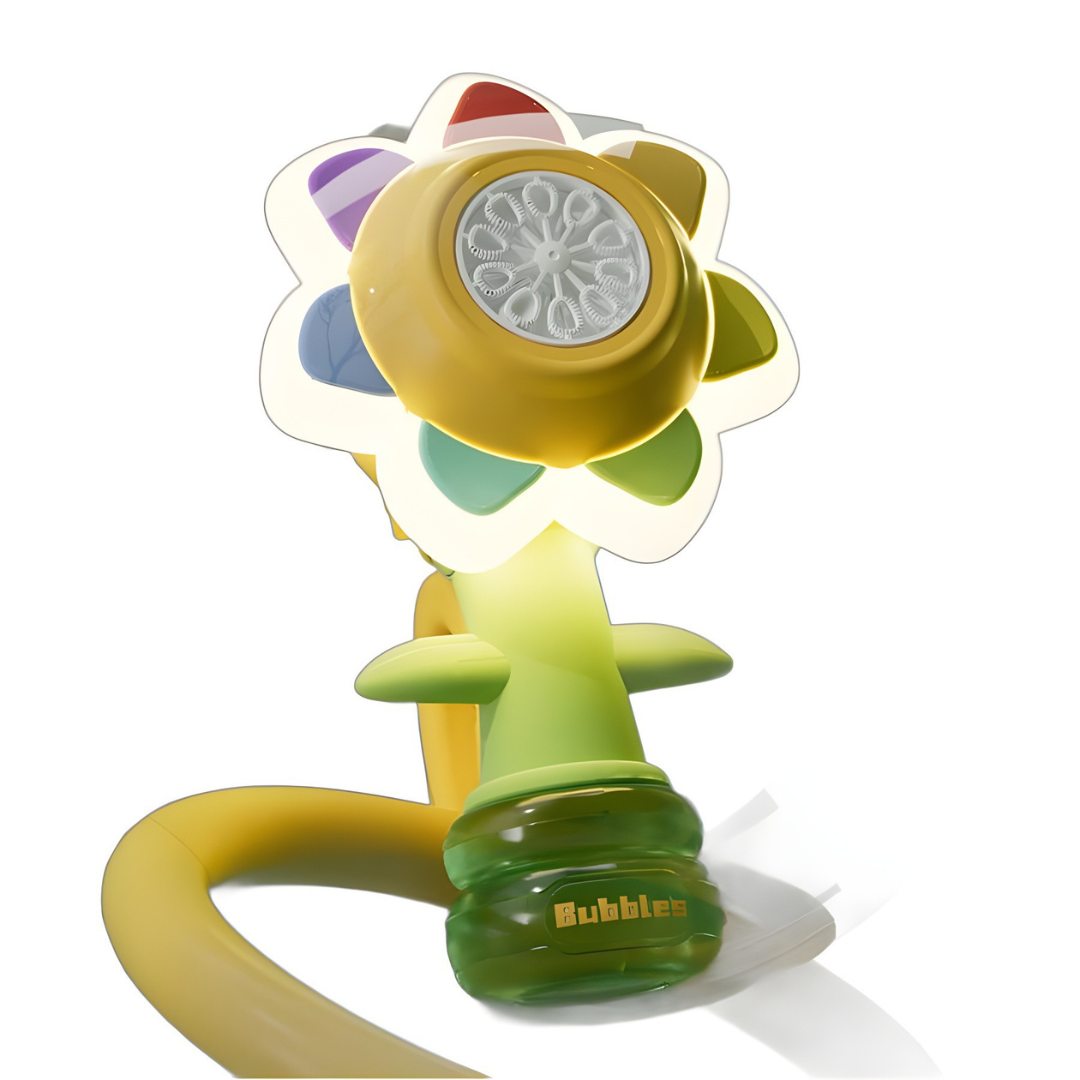 Kids Automatic Sunflower Bubble Blower Toy