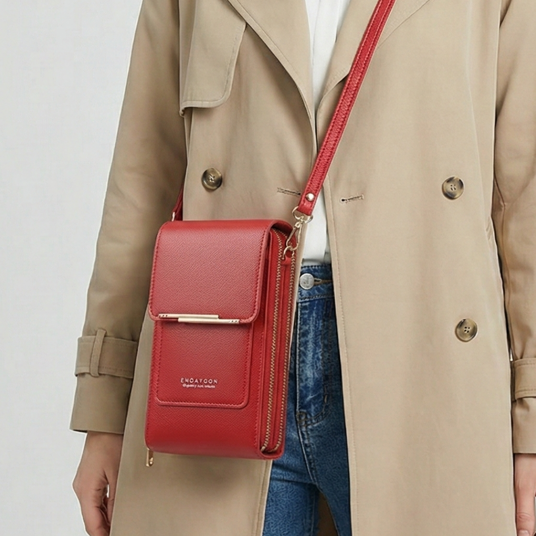 Compact Touchscreen Crossbody Bag