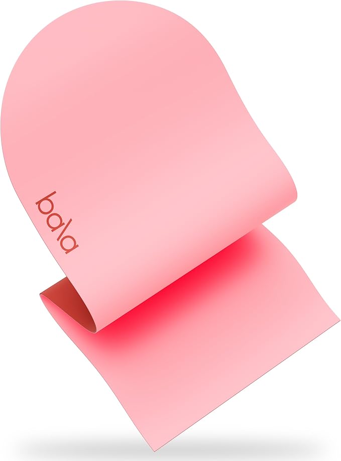 Bala Yoga Mat for Home Gym - Non Slip Exercise Mat for Home Workout, Stretching, Pilates, Aerobics & Floor & Fitness Work Out - Indoor Exercising Mat
