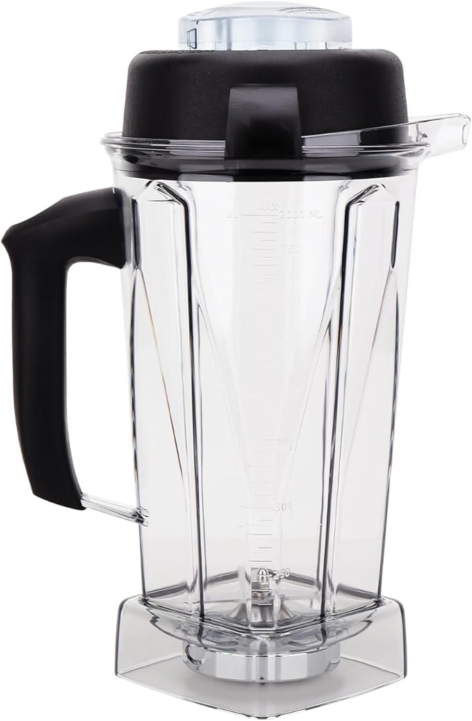 Blender Pitcher 64oz Replacement Compatible with Vitamix 5200 5000 5300 6300 7500 Pro200 750 VM0101 VM0102 VM0103 E310 E320 Commercial Blender Pitcher Cup Parts