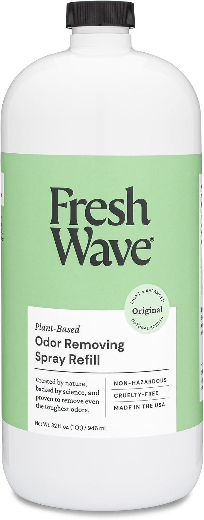 Fresh Wave Original Scent Odor Eliminator Spray & Air Freshener Refill, 32 fl. oz.