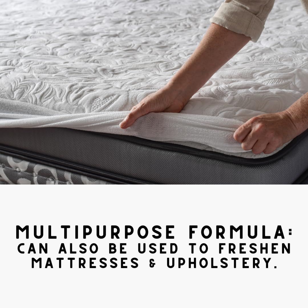 Home "Les Fleurs" Cherry Blossom & Peony Carpet Powder For Vacuuming, Upholstery Freshener With Room Spray, Air/Fabric/Room Odor Eliminator For Homes With Kids & Pets Bundle