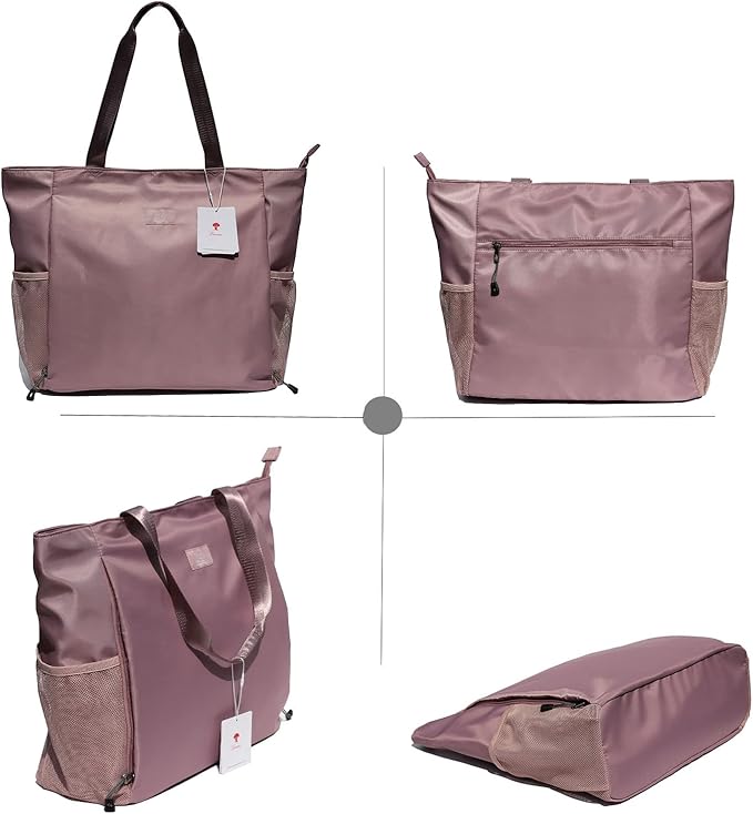 ESVAN Yoga Mat Bag Yoga Tote Carrier Shoulder Bag Carryall Tote for Office,Yoga,Pilates,Travel,Beach and Gym