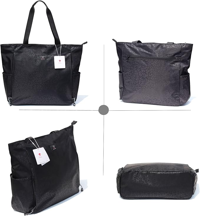 ESVAN Yoga Mat Bag Yoga Tote Carrier Shoulder Bag Carryall Tote for Office,Yoga,Pilates,Travel,Beach and Gym