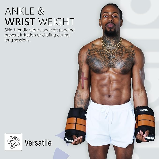 Ankle Weights 4β40 lbs with Dual Strap System (Heel & Wrap) β Single, Pair & Bundle Options with Resistance Bands & Handles β Strength Training, Pilates, Yoga, Glutes, Arms & Rehab
