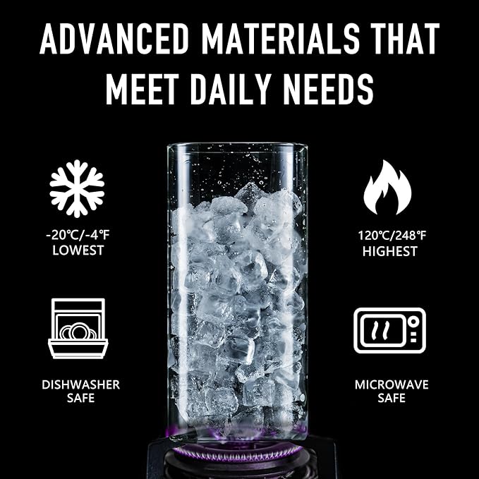 64oz Rectangle Airtight Glass Storage Containers with Bamboo Lids (Set of 3), Square Food Storage Jar, Pantry Organizers for Cereal, Flour, Pasta and Coffee beans (with Black Lable)