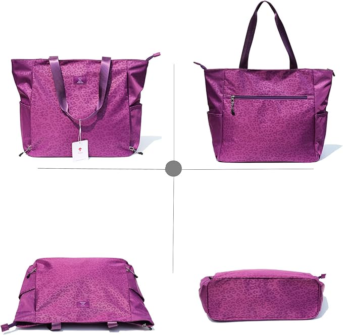 ESVAN Yoga Mat Bag Yoga Tote Carrier Shoulder Bag Carryall Tote for Office,Yoga,Pilates,Travel,Beach and Gym