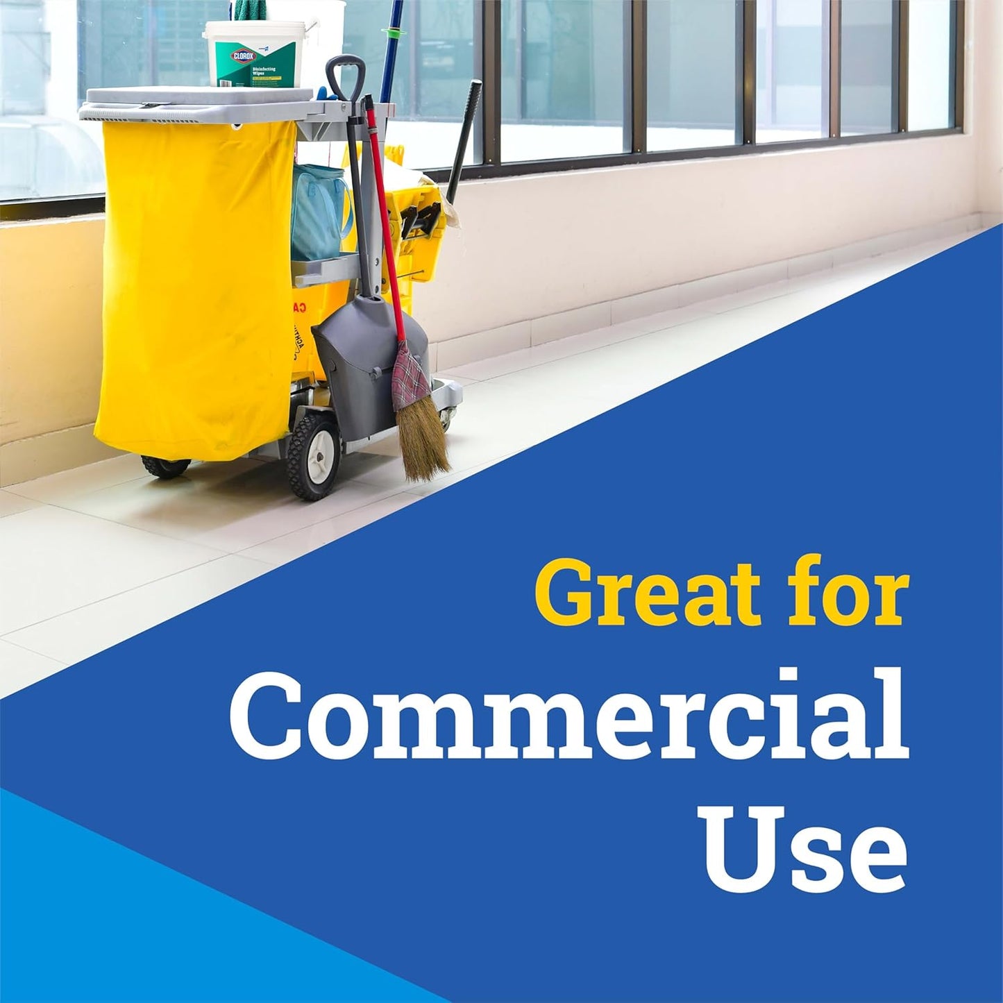 CloroxPro Clorox Disinfecting Wipes, Lemon Fresh, 75 Count (Package May Vary)