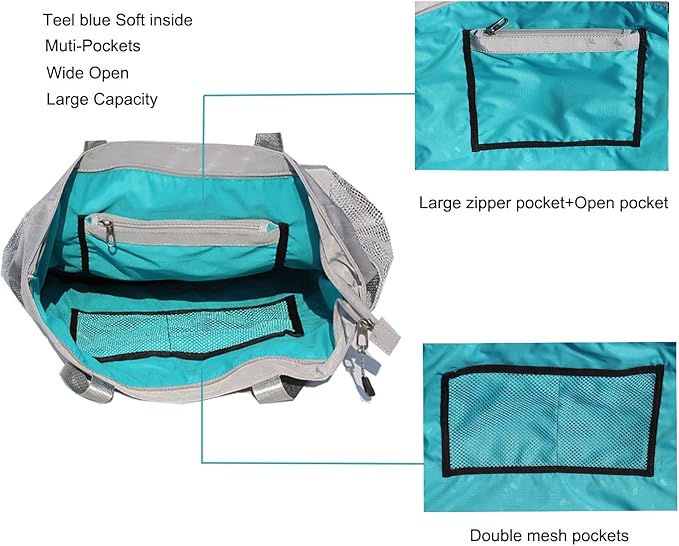 ESVAN Yoga Mat Bag Yoga Tote Carrier Shoulder Bag Carryall Tote for Office,Yoga,Pilates,Travel,Beach and Gym