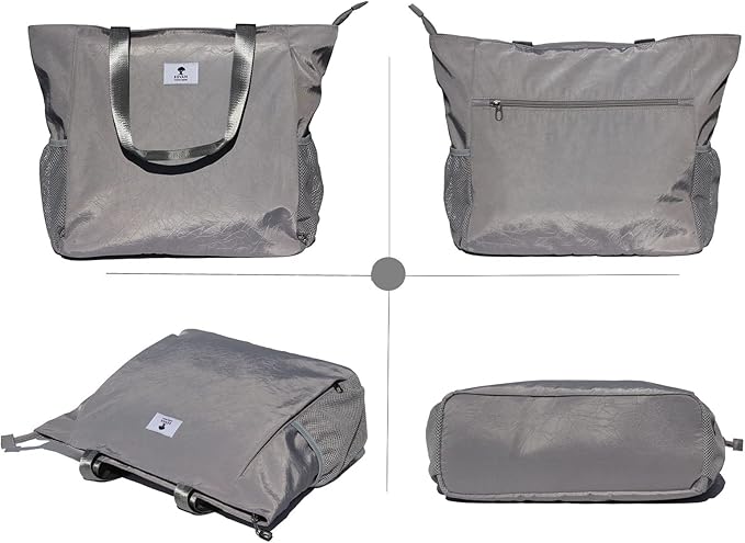 ESVAN Yoga Mat Bag Yoga Tote Carrier Shoulder Bag Carryall Tote for Office,Yoga,Pilates,Travel,Beach and Gym