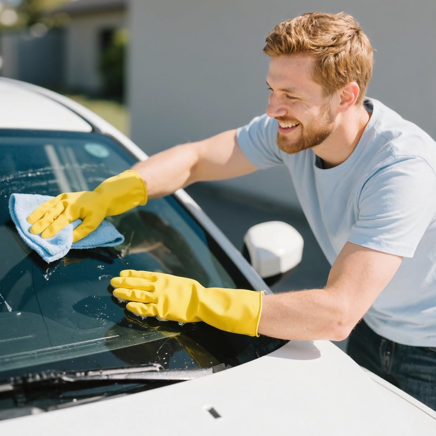 3/6/10 Pairs Rubber Cleaning Gloves,Reusable Dishwashing Household Dish Gloves for Kitchen,Cleaning,Gardening