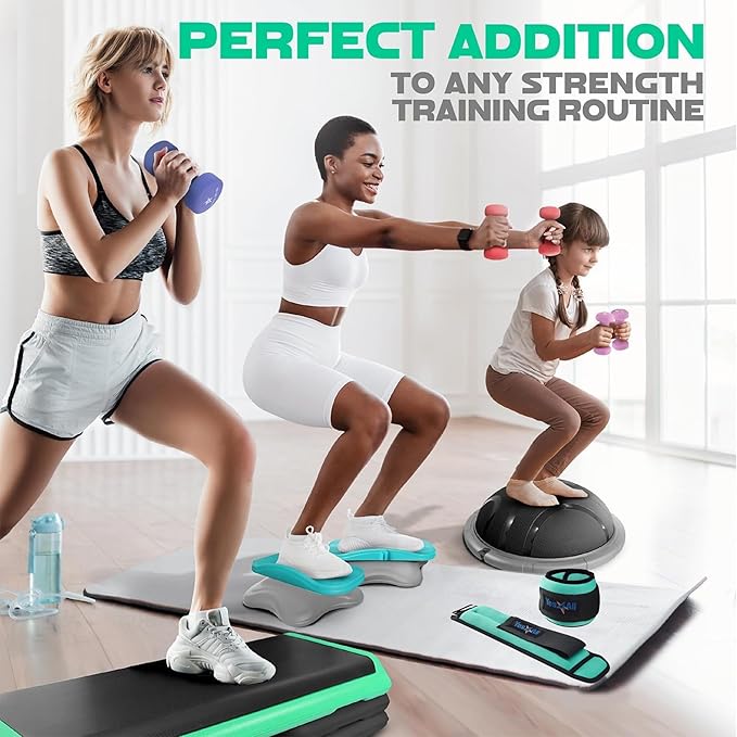 Yes4All Wrist & Ankle Weights Pair 1lb -10lbs, Adjustable Strap for Walking, Jogging, Pilates, Gym Fitness Workout for Women, Men