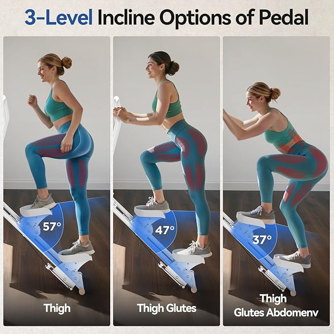Niceday Steppers for Exercise at Home, Stair Stepper with Handlebar, Stair Climber, Stair Master with 300LBS Loading Capacity