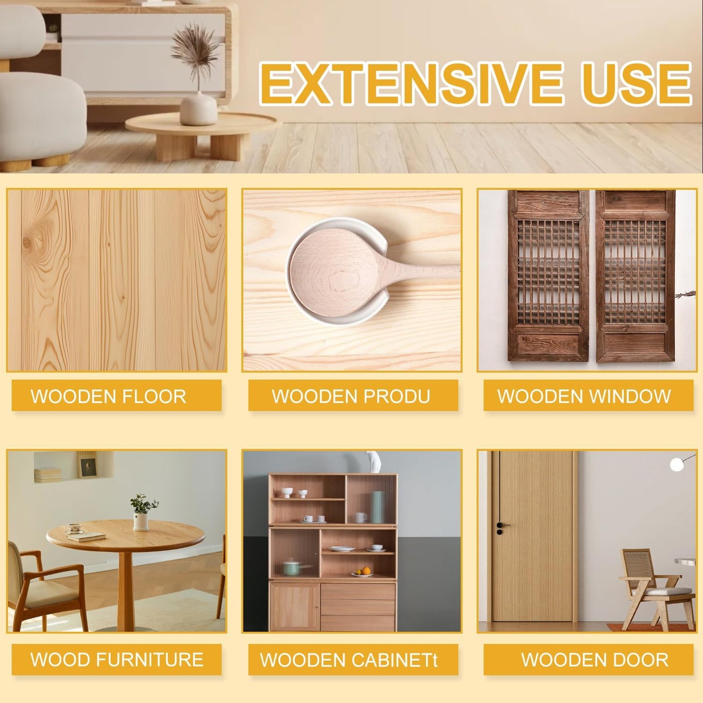 Natural Beeswax Care Spray & Restorer, Bees Wax Furniture Polish and Cleaner, Wood Floor Polish,Bees wax Sprays Cleaner,For Living Room, Kitchen, Leather and Furnitures Polishes (2 PCS,120ML)