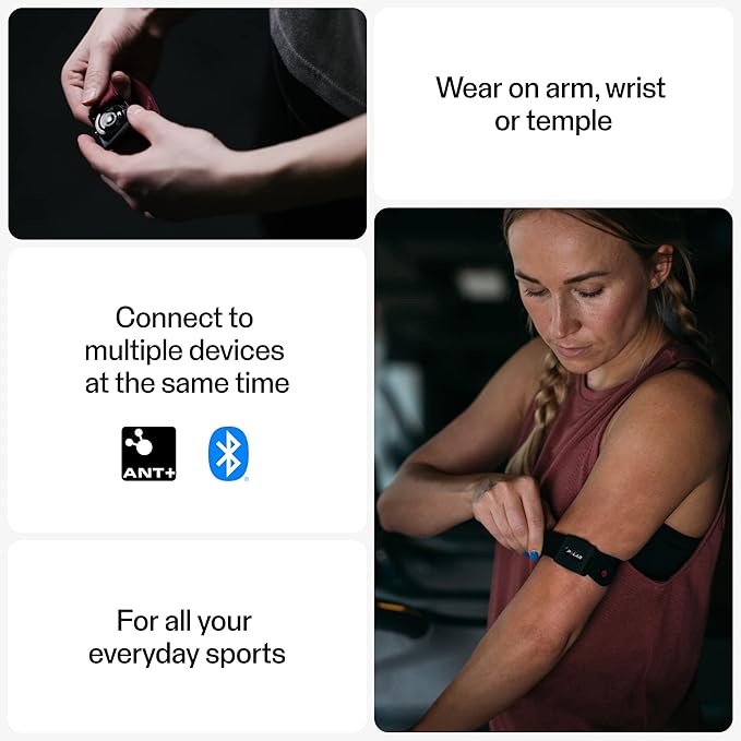 Polar Verity Sense - Optical Heart Rate Monitor Armband - ANT+, Dual Bluetooth