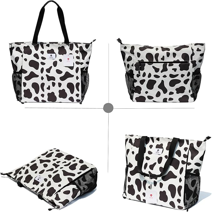 ESVAN Yoga Mat Bag Yoga Tote Carrier Shoulder Bag Carryall Tote for Office,Yoga,Pilates,Travel,Beach and Gym