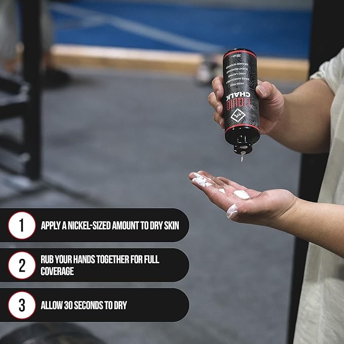 SURVIVOR Gym Chalk - Climbing Chalk, Lifting Chalk, Gymnastics Chalk - Pure Magnesium Carbonate Hand Chalk Powder, Weightlifting Chalk Gym - Rock Climbing Chalk for Weights