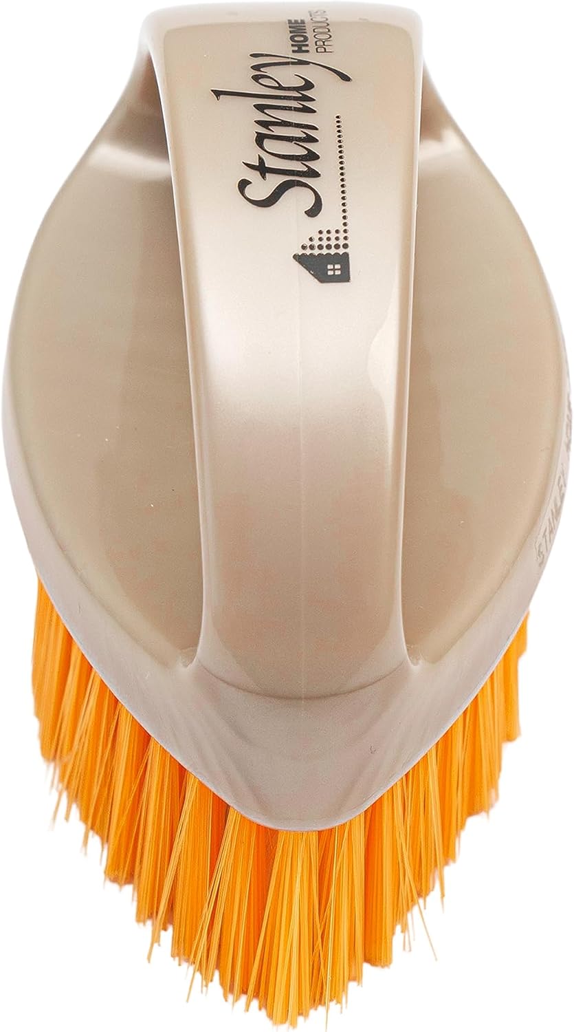 Stanley Home Products Super Scrubby Scrub Brush - All Purpose Cleaning Scrubber w/Looped Handle for Scrubbing Vegetables, Laundry, Shoes, Car & Tub - Deep Multi Surface Cleaning (3)