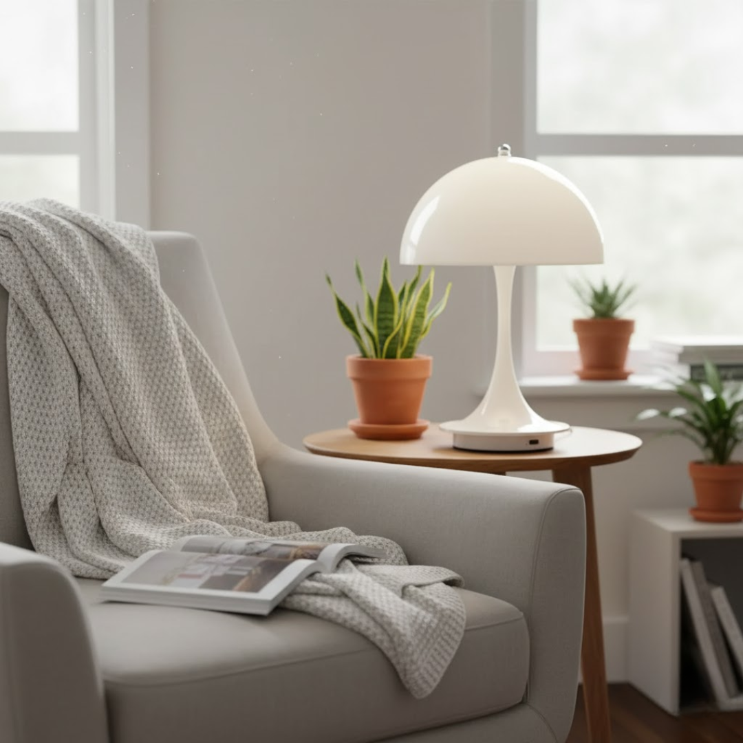 Wireless Table Lamp | Cord-Free Ambient LED Light