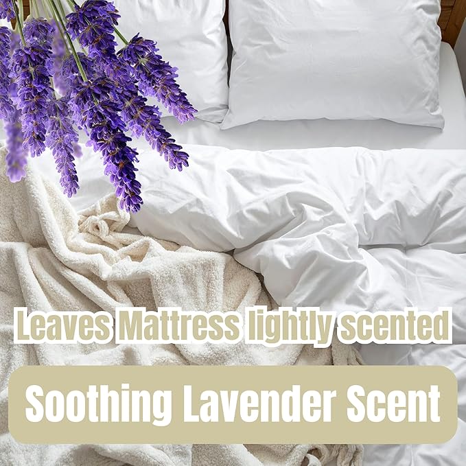 Geode Mattress Cleaner & Deodorizer – Natural Enzyme Formula for Stain & Odor Removal, Sweet Lavender Aroma, Eco-Friendly & Non-Toxic, Safe for All Fabrics (32fl oz)