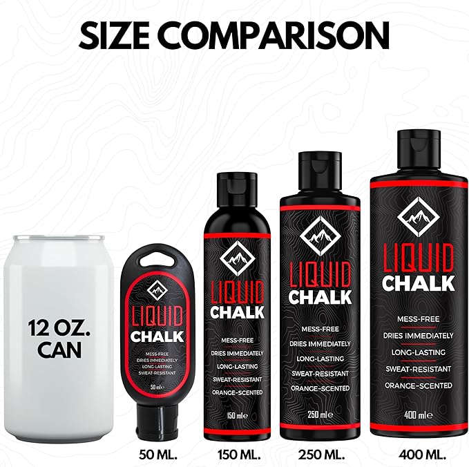 SURVIVOR Gym Chalk - Climbing Chalk, Lifting Chalk, Gymnastics Chalk - Pure Magnesium Carbonate Hand Chalk Powder, Weightlifting Chalk Gym - Rock Climbing Chalk for Weights