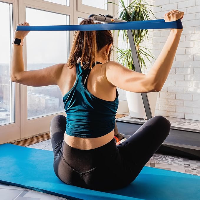 PATIKIL Resistance Loop Exercise Bands Stretch Bands for Working Out Fitness Elastic Workout Bands with Carry Bag for Home Gym Physical Fitness Yoga