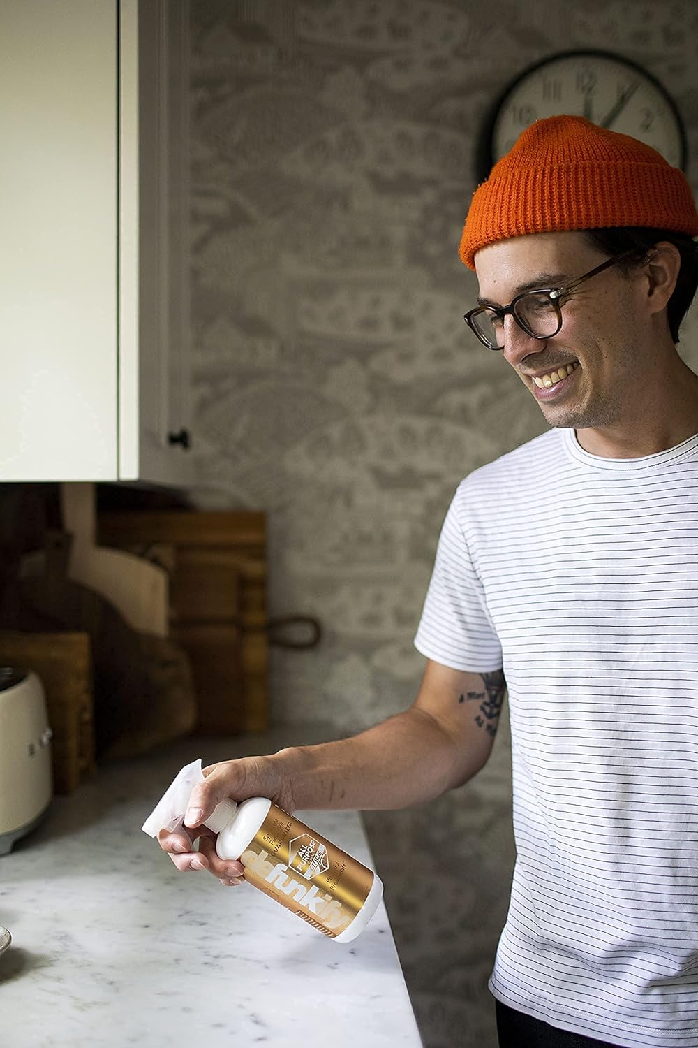 All Purpose Cleaner Spray, 16oz (2-Pack). 'Citrus' Essential Oil Multi-Surface Cleaner for Kitchen, Bathroom, Floor. 'ProvenSafe' Plant-Based Formula Concentrate Safe for Kids, Pets, Stone & Marble