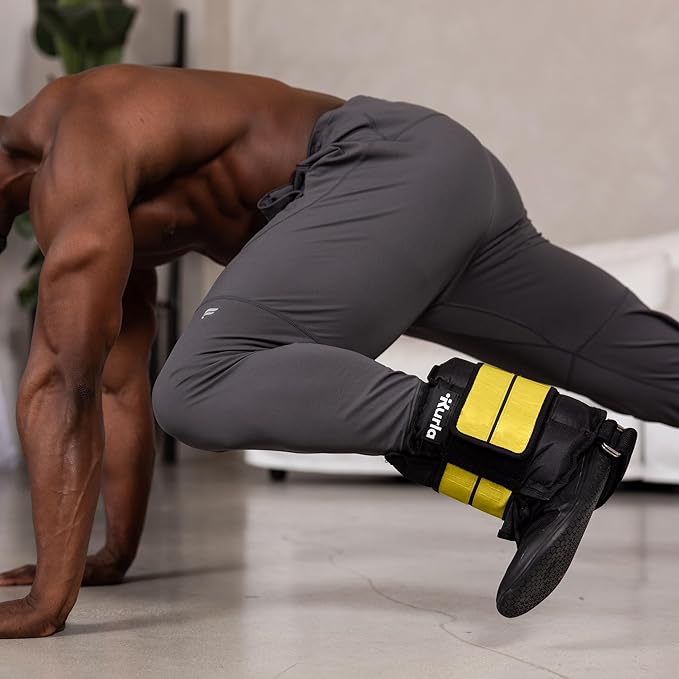 Ankle Weights 4β40 lbs with Dual Strap System (Heel & Wrap) β Single, Pair & Bundle Options with Resistance Bands & Handles β Strength Training, Pilates, Yoga, Glutes, Arms & Rehab