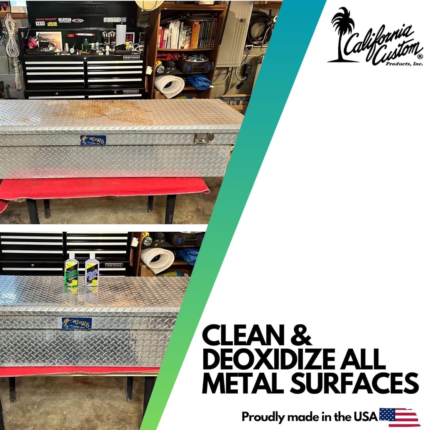 Products – Aluminum Deoxidizer Cleans & Deoxidizes Metal Surfaces, Removes Rust, Great for Aluminum, Brass, Copper, Chrome, Silver, Stainless & Gold, 12oz