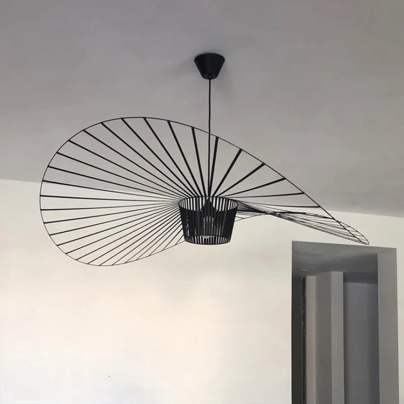 Minimalist Hat Shade Pendant Light