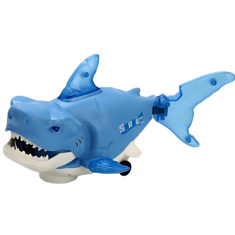 Battery Operated Light-Up Moving Shark Toy