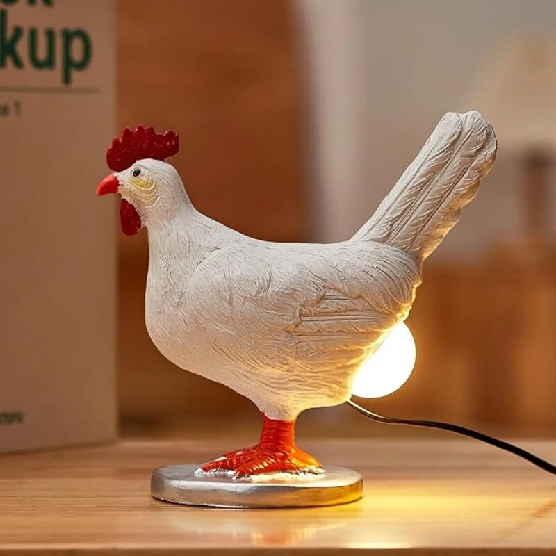 LED Light | Chicken-Shaped Table Lamp