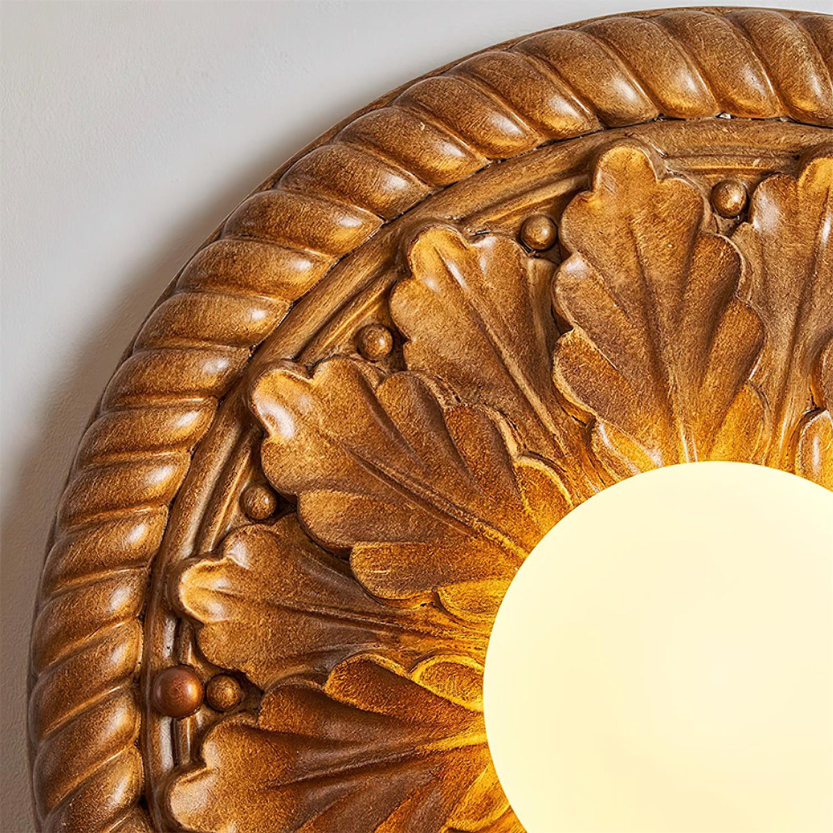 Modern Round Flush Mount Light