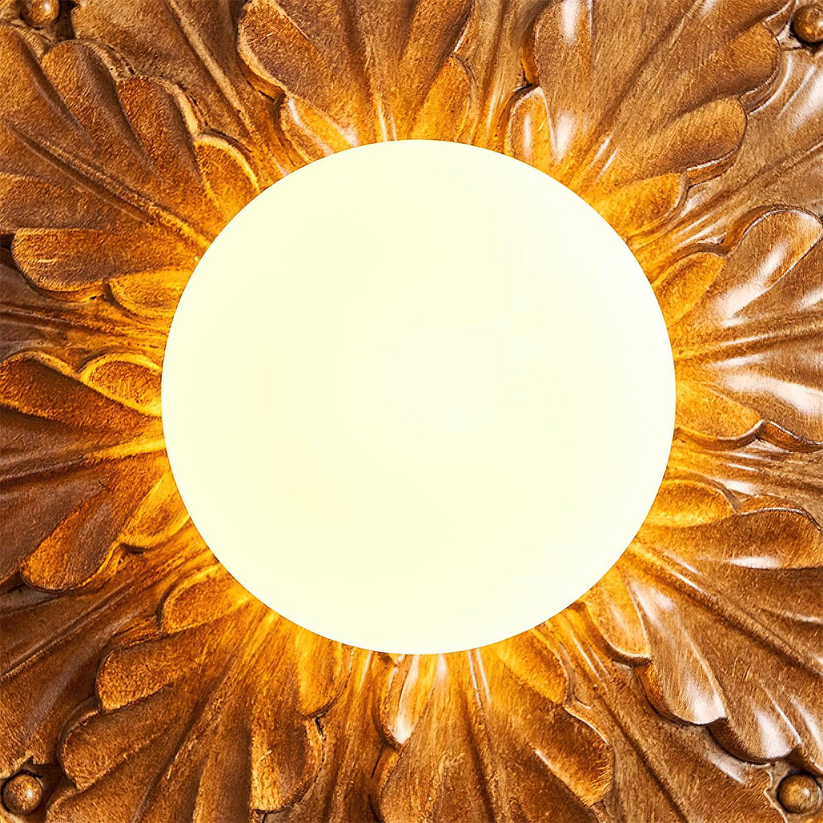 Modern Round Flush Mount Light