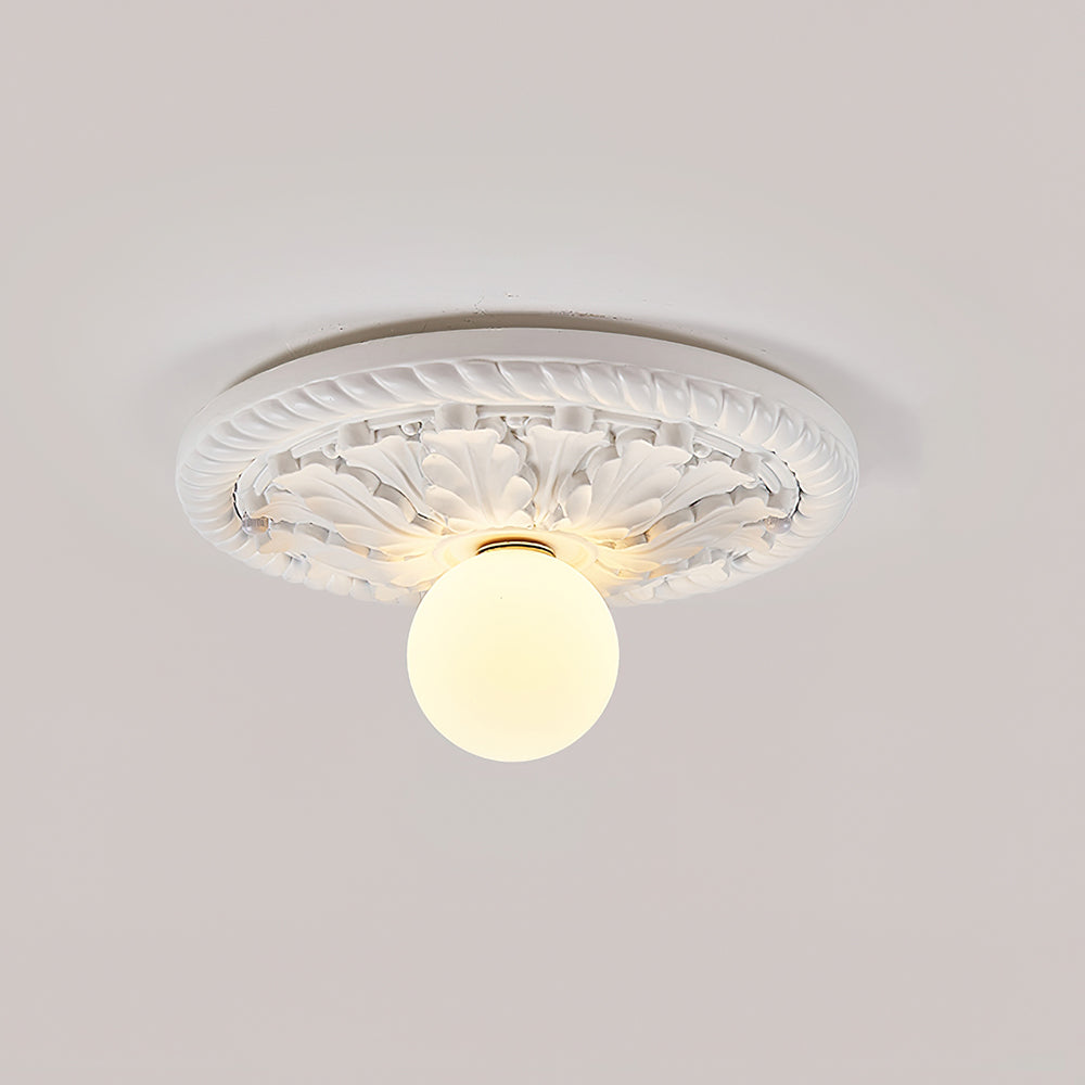 Modern Round Flush Mount Light