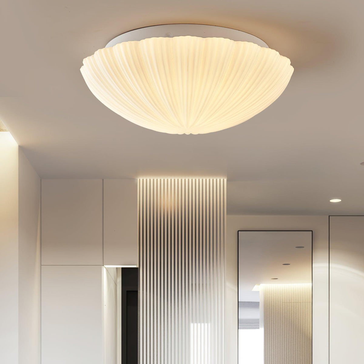 Coastal Seashell Ceiling Lamp