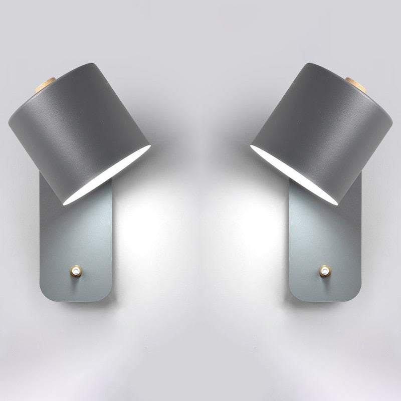 Modern LED Wall Lamp | Adjustable Indoor Light